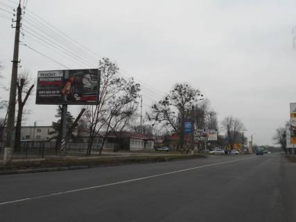 Билборд B в Бровары, 6х3  м.Бровари, вул.Я. Мудрого 55, (парк Перемоги, стадіон) фото 1