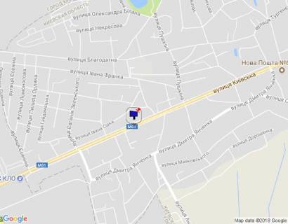 Билборд B в Бровары, 6х3  м.Бровари, вул.Київська, 66  (світлофор) схема