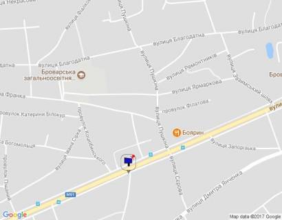 Білборд, Бігборд (Борд)  B у Бровари, 6х3  м.Бровари, вул.Київська, 80 вул.Таращанська схема