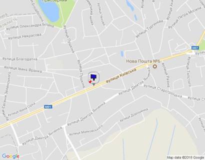 Билборд B в Бровары, 6х3  м.Бровари, вул.Київська, 95 (ресторан Боярин) схема