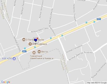 Билборд A в Бровары, 6х3  м.Бровари, вул.Київська, 7, (світлофор, виїзд в сторону м. Києва) схема