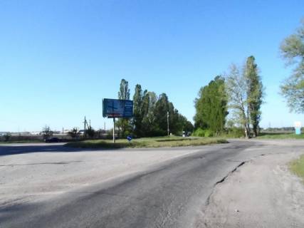 Билборд A в Фастове перекресток ул. Якубовского и Окружной дороги,  (клумба)выезд на Окружную, на Киев фото 2