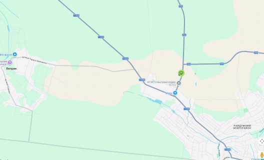 Билборд B в Фастове, 6х3  г.Фастов,  ул.Бышевская, 3 схема