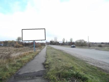 Билборд B в Фастове, 6х3  г.Фастов, Кольцевая дорога, жилмасив Мироновский парк,300м.от ул.Ломоносова,выезд на Б.Церковь фото 1