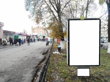 Ситилайт B в Фастове, 1,2х1,8  г.Фастов, ул.Соборная, 43, Вечерний рынок фото 1