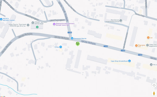 Билборд A в Фастове, 6х3  перекресток ул. Соборной и ул.Героев Танкистов, основной перекресток в городе схема