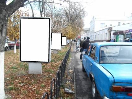 Ситилайт A в Фастове, 1,2х1,8  г.Фастов, ул.Соборная, 43, Вечерний рынок фото 1