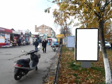 Ситилайт B в Фастове, 1,2х1,8  г.Фастов, ул.Соборная, 43, Вечерний рынок фото 1