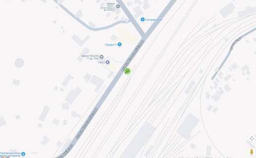 Билборд A в Фастове, 6х3  г.Фастов,  ул.Кирова, 73 схема