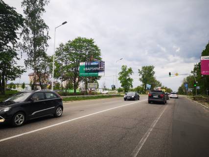 Билборд B в Буче, 6х3  траса Київ-Ковель, вул. Нове-шосе, біля ТК Варшавський ринок фото 1