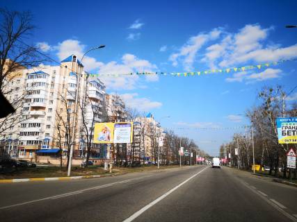 Билборд B в Буче, 6х3  траса Київ-Ковель, вул. Нове-шосе, перехрестя с вул. Б. Хмельницького фото 1