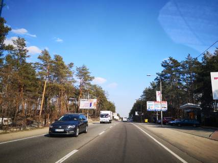 Білборд, Бігборд (Борд)  B у Бучі, 6х3  траса Київ-Ковель, вул. Шевченка, , біля ЖК Парк Таун Фото 1