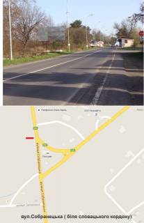 Билборд B в Ужгороде, 3х6  вул.Собранецька(ТЦ "Дастор", Автосалон "Тойота", Міська лікарня та поліклініка,Університет, Аеропорт,льодовиковий каток Вїзд-виїзд з Словацького кордону) фото 1