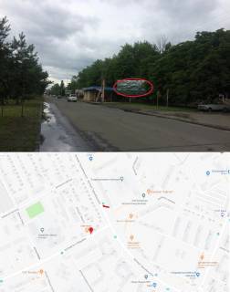 Billboard A in Uzhgorod, 3х6  st. Grusevs'kogo (4 polosi,perehresta , ,Rinok, "Sil'po", TC"Osetia",Restorani,magazini, intensivnij ruh,avtobusni zupinki, pisohodni perehodi, svitlofori, Intensivnij ruh miscevogo ta tranzitnogo transportu.) Photo 1