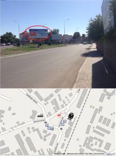 Билборд A в Ужгороде вул. Залізнична-Станційна (З/д вокзал,Автовокзал, Центральна частина міста - привокзальна площа, інтенсивний рух) фото 1
