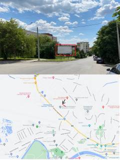Білборд B у Ужгороді, 3х6  вул.Грібоєдова(БАМ, Міська лікарнята поліклінікаТЦ "Дастор", Автосалон "Тойота",Університет, Аеропорт,льодовиковий каток Вїзд-виїзд з Словацького кордону) Фото 1