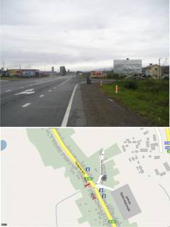 Білборд, Бігборд (Борд)  A у Ужгороді, 3х6  вул. Урожайна (Вїзд на найбільший речовий ринок"Краснодонців",Автосалон "Мітсубісі", "Тойота" сервіс, TIR- сервіс, три АЗС"SHELL","Маркет","БРОМ".В'їзд на на митний пост "Закарпаття" та митний склад м. Ужгорода. В'їзд на авто-речовий ринок Фото 1