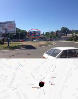 Билборд C в Ужгороде, 3х6  вул. Залізнична-Станційна (З/д вокзал,Автовокзал, Центральна частина міста - привокзальна площа, інтенсивний рух) фото 1