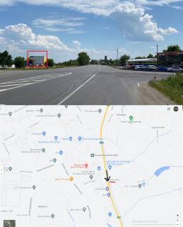 Билборд B в Ужгороде, 3х6   вул. Урожайна (Вїзд на найбільший речовий ринок"Краснодонців",Автосалон "Мітсубісі", "Тойота" сервіс, TIR- сервіс, три АЗС"SHELL","Маркет","БРОМ".В'їзд на на митний пост "Закарпаття" та митний склад м. Ужгорода. В'їзд на авто-речовий ринок фото 1