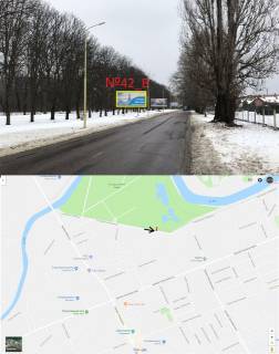 Билборд B в Ужгороде, 3х6  вул. Грушевського перехрестя Героїв 128-ї бригади (8 Березня)Героїв 128-ї бригади (8 Березня)(4 полоси,перехрестя , ,Ринок, "Сільпо", ТЦ"Осетія",Ресторани,магазини, інтенсивний рух,автобусні зупинки, пішоходні переходи, світлофори, Інтенсивний рух місцевого та транзитного транспорту.) фото 1