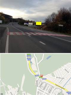 Билборд A в Ужгороде, 3х6  вул. Тімірязєва (перех. Коньячний завод, ресторан Кілікія, АЗС"WOG", поворот на спальний район, інтенсивний рух) фото 1