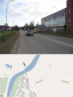 Билборд A в Ужгороде, 3х6  вул. Бабяка ( "Епіцентр","Нова Лінія","Велмарт" ТЦ "Вопак", АЗС "WOG" "ОККО" "БРОМ",АТБ, Інститут ЕІП.) фото 1