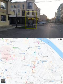 Ситилайт B в Ужгороде, 1.2х1.8  вул.Швабська (Цент міста пл.Ш Петефі,кафе, магазини,Школи,Сквер ) фото 1