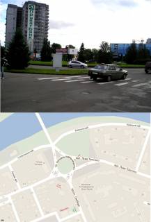 Сiтiлайт B у Ужгороді, 1.2х1.8  пл. Б. Хмельницького (Напрямок Центр, готель "Ужгород", пішох. перехід, напроти кола, інтенсивний рух,) Фото 1