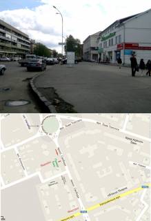 Ситилайт A в Ужгороде, 1.2х1.8  пр. Свободи (пояд з Макдональдс ,ПриватБанком, обласна лікарня. обласна бібліотека, зупинки кафе, магазини) фото 1