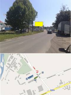 Білборд, Бігборд (Борд)  B у Ужгороді, 3х6  вул. Бабяка ( "Епіцентр","Нова Лінія", Велмарт, АЗС "ОККО", "WOG","Бром",АТБ інтенсивний рух) Фото 1
