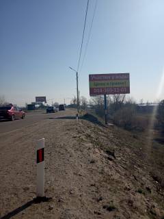 Білборд, Бігборд (Борд)  A у Осещині, 6*3  Осещина, траса Київ-Десна, 50 м після повороту на с.Осещина в сторону с.Хотянівка з правого боку Фото 1