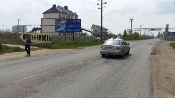 Билборд B в Каролино-Бугаз, 3x6  р-н Лиманская, въезд в Затоку из Каролино-Бугаз, из Одессы фото 1