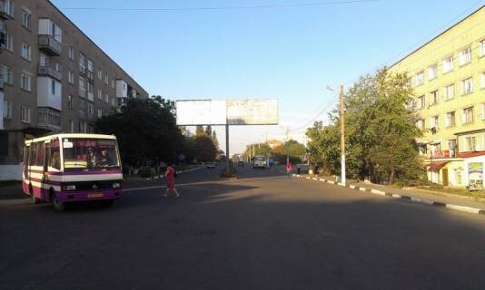 Билборд B в Подольск (Котовск (Подольск)) пр-кт Победы на разделительной полосе напротив котельной фото 1