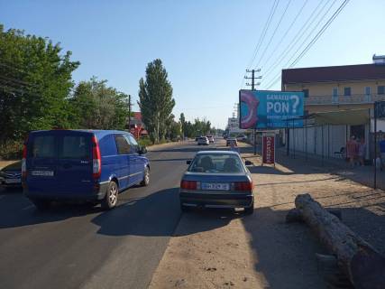 Билборд A в Затоке, 3x6  р-н Лиманская, рынок, Лунапарк, Аквапарк,  в сторону Одессы фото 1