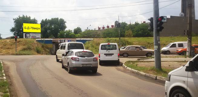 Билборд B в Белгород-Днестровском, 3x6  ул.Победы, Рынок "Победа", фото 1