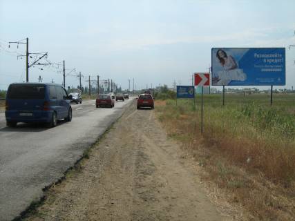 Билборд A в Затоке, 3x6  въезд, (с Белгород-Днестровского, Измаила, Молдовы) на Одессу фото 1