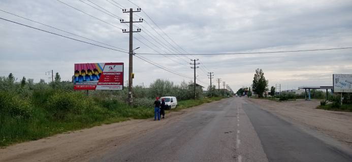 Билборд B в Затоке р-н Лиманская, Аквапарк,въезд в Затоку фото 1