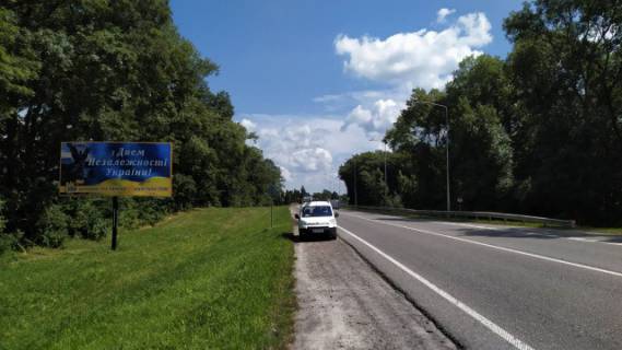 Билборд B в Запытове, 6x3м.  с. Запитів, на м.Буськ, на м.Київ + зупинка громадського транспорту, трасса Е-40 фото 1