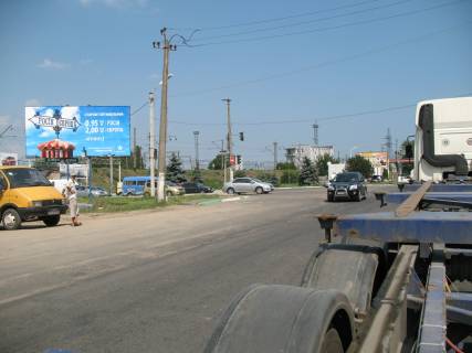 Билборд B в Черноморск (Ильичевск), 3x6  ВЪЕЗД ( с Одессы, промрынка"7км"с ), строительный РЫНОК фото 1
