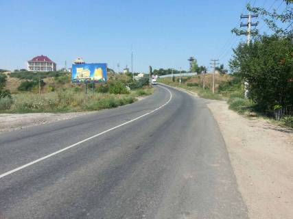 Білборд, Бігборд (Борд)  B у Кароліно-Бугаз, 3x6  в'їзд у Кароліно-Бугаз із Затоки Фото 1