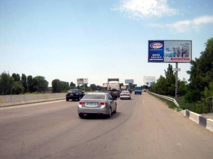 Билборд A в Одессе, А  Київська траса-міст, з міста фото 1
