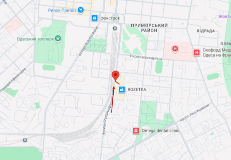 Video Billboard A in Odessa, А  Середньофонтанська - Семафорний, 4 (10 секунд в 3-х хвилинному блоці) в центр - 665583 scheme