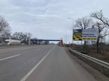 Billboard A in Odessa, А  Kiivs'ka trasa Nova Linia transport pramue v Kiiv Navproti Nova Linia, "Palma Group S.A." Photo 1