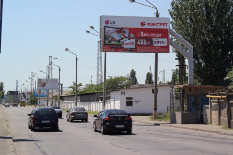 Билборд A в Одессе, A  Головатого (Renault, Socar, Пюре) фото 1