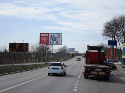 Билборд B в Авангард (Авангард), Б  Одеса - Рені (11+950), від двох стовпів, з міста фото 1
