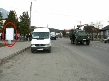 Ситилайт B в Делятине, 1,2x1,8  Траса Н-09 Мукачево-Львів, с.Делятин, центр, ринок, автостанція, напрямок руху на Івано-Франківськ фото 1