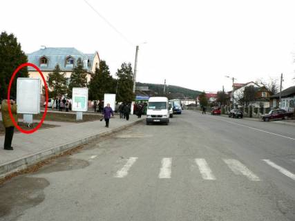 Ситилайт B в Делятине, 1,2x1,8  Траса Н-09 Мукачево-Львів, с.Делятин, центр, ринок, автостанція, напрямок руху на Івано-Франківськ фото 1