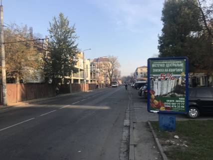 Ситилайт A в Ивано-Франковске, 1,2х1,8  вул. Мельника початок квіткового базару від вул.  Ак. Сахарова (Чекістів) фото 1