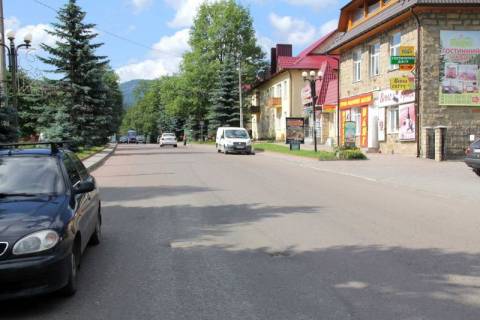 Ситилайт A в Яремче, 1,2x1,8  Траса Н-09 Мукачево-Львів, Свободи, РЕМ, маг. Престиж, напрямок руху на Буковель фото 1