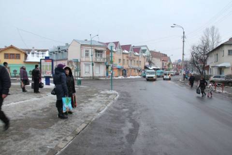 Ситилайт C в Надворной, 1,2x1,8  Чорновола-Соборна-Шевченка, площа Вічнного Вогню, торговий центр Лев, напрямок руху на Яремче, Буковель,Івано-Франківськ, Богородчани фото 1
